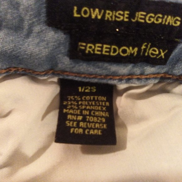 "Rue 21" Freedom Flex Jeggings Size 1/2 Fits like a 3/4 - Picture 6 of 12